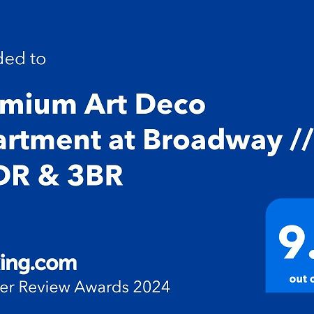 Premium Art Deco Apartment At Broadway // 4Bdr & 3Br Budapest Bagian luar foto